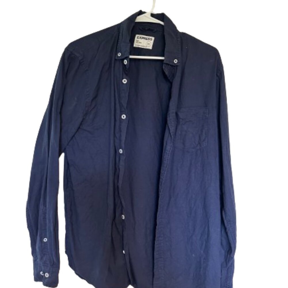 Classic Blue Express Button Down - image 1